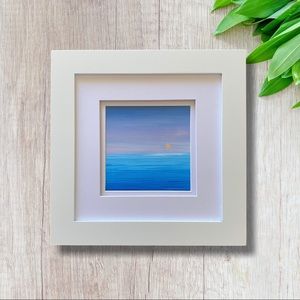 Original ocean painting, seascape, landscape art